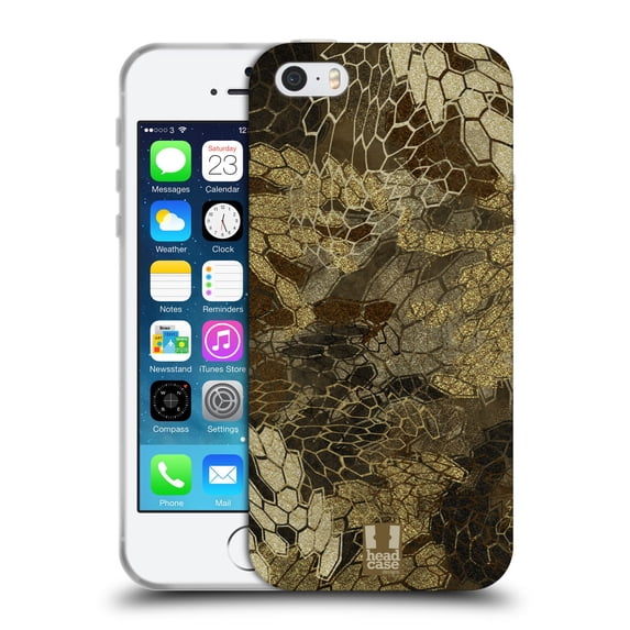 Head Case Designs Camouflage Hunting Duck/Waterfowl Flight View Soft Gel Case Compatible with Apple iPhone 5 / 5s / iPhone SE 2016