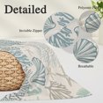 thumbnail image 3 of Coastal Ocean Small Pillow Covers, Vintage Coral Starfish Shell Seahorse Soft Breathable Throw Pillow Cases with Invisible Zipper, Decorative Pillowcase Pillows Protectors for Sofa Bed Chair 12"x20", 3 of 9
