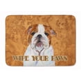thumbnail image 1 of Carolines Treasures SS4896RUG Bulldog English Wipe Your Paws Machine Washable Memory Foam Mat, 1 of 4