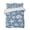 Denim Blue, variant on Quilts Full Size, Teal Coastal Summer Soft Comforter Bedding Set for Bed, Coral Shell Starfish Vintage Lightweight Quilted Bedspread with Pillow Cover(2 Pieces) for All Season, 78x90 Inch