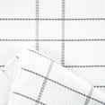 thumbnail image 3 of Martha Stewart Modern Waffle Kitchen Towel Set 6-Pack, Grey, 16"x28", 3 of 10