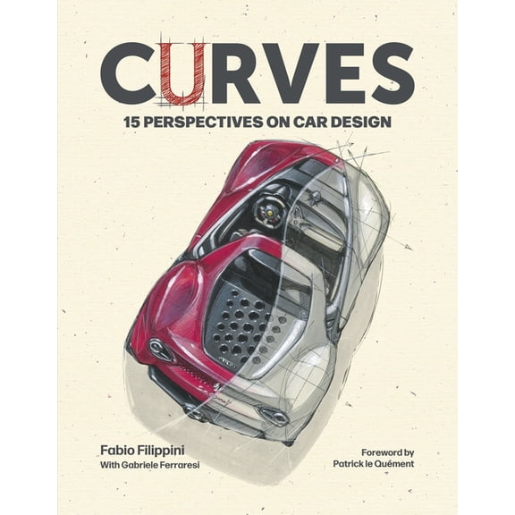 Curves: 15 Perspectives on Car Design, (Hardcover)