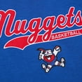 thumbnail image 4 of Men's Mitchell & Ness Royal Denver Nuggets Hardwood Classics Felt Applique Slub T-Shirt, 4 of 6