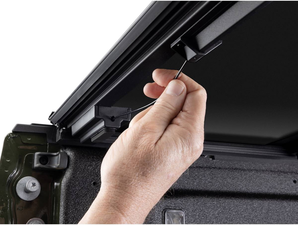 BAKFlip 449131TS MX4 TS Hard Folding Tonneau Cover w/ T-Slot Rails Fits 2019-2025 Chevy/GMC Silverado/Sierra 1500 6'6" Bed