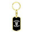 thumbnail image 4 of Fearless Mama Mom Stainless Steel or 18k Gold Premium Swivel Dog Tag Keychain, 4 of 16