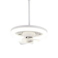 thumbnail image 4 of Ceiling Fan with Light | Remote Control | 48W Dimmable LED Light & 3-Speed Quiet Fan | 11.8 Inch Adjustable Head for Bedroom, Living Room, and Home Office Air Circulation, 4 of 9