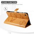 thumbnail image 3 of Galaxy Tab A7 SM-T500 T505 T507 10.4-inch Case,Dteck Smart Magnetic Butterfly Pattern Leather Case Card Holder Wallet Kickstand Hybrid Rubber Folio Cover for Samsung Galaxy Tab A7 10.4" 2020,Yellow, 3 of 5