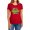 Red, variant on DC Power Bolt Women's T Shirt, Royal, 2X-Large