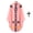 #0306-Pink, variant on Women's Halloween Medieval Robe Costume Long Sleeve Loose Printed Cloak for Priest Monk Cosplay Party