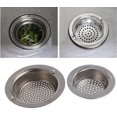 thumbnail image 4 of Kitchen Sink Strainer Waste Plug Drain Plug Strainer Basket Stainless Steel Kitchen Sink Strainer Stainless Steel Waste Plug Strainer Basket Drain Plug, 4 of 5