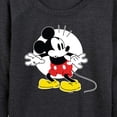 thumbnail image 3 of Mickey & Friends - Mickey Surprised - Women's Lightweight French Terry Long Sleeve Shirt, 3 of 5