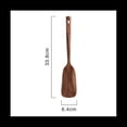 thumbnail image 2 of Utensilios de Cocina de Cocina de Madera, 4 Piezas Cucharas de Madera Y Espátula para Cocinar, Elegante, Utensilios de Cocina para Uso Doméstico Y Cocina, 2 of 7