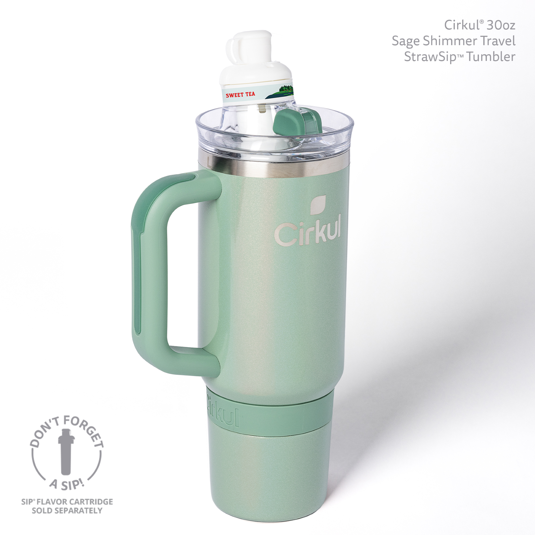 Cirkul 30oz Stainless Steel Tumbler with Straw photo 3