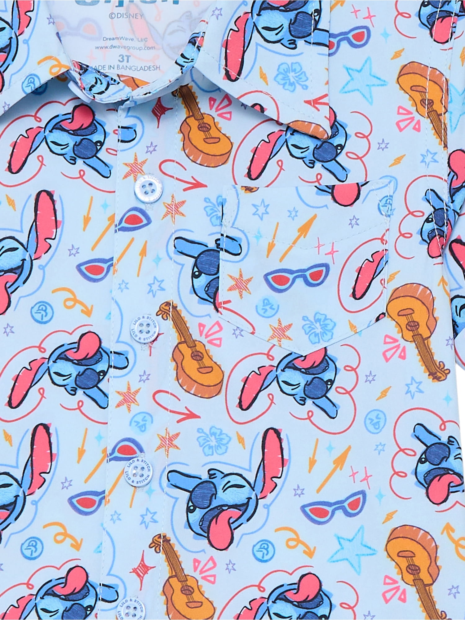Character Toddler Boy Resort Shirt and Swim Trunk Set, 2-Piece, Sizes 12M - 5T