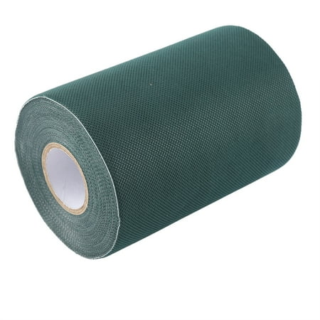 Suodoka 15cm x 10m Self Adhesive Artificial Grass Joining Tape (5.9 in x 32.8 ft) Green Synthetic Turf Seaming Tape for Garden Lawn and Outdoor Carpet Decoration