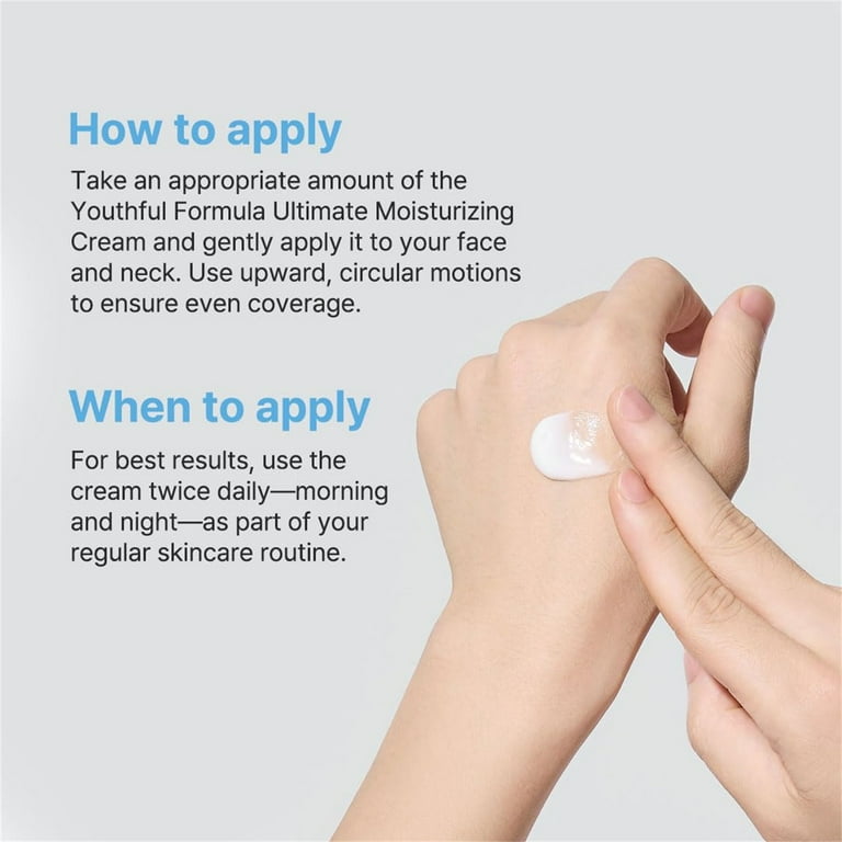 NIDA Korean Face Cream with Centella & Collagen - Intensive Moisturizer for Fine Lines, Wrinkles, Dry Skin, Redness - 100ml Makeup Organizers