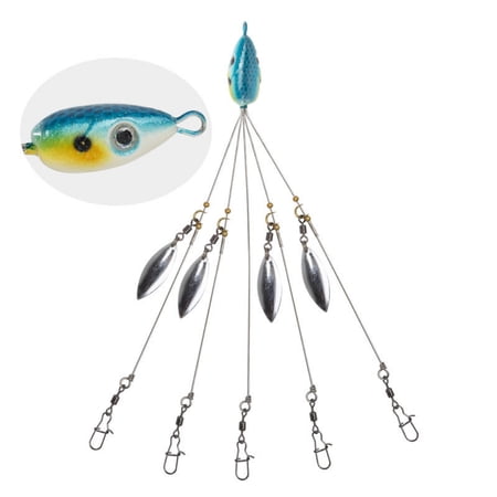Lure bait Alabama group attack rig 18g with sequins fake bait blue 1pc ...