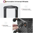 thumbnail image 5 of Byootique Rolling Makeup Case Trolley Cosmetic Organizer Hair Stylist Salon, 5 of 12