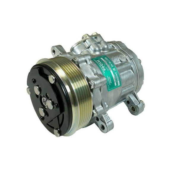 Vintage Air Sanden A/C Compressor 6 Groove Standard Finish