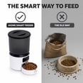 thumbnail image 4 of iHome Smart Automatic Pet Feeder, 4L WiFi App-Controlled Food Dispenser for Cats & Dogs, 4 of 6