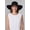 Black, variant on Coolibar Women's Packable Sun Hat - UPF 50+ Sun Protection - Perla in White