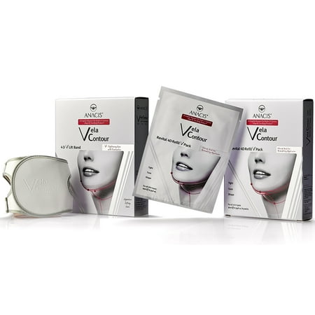 Face V-line Chin up Lift Neck Line Slimmer belt and 5 Masks - for Sagging Double (Best Neck Exercises For Double Chin)