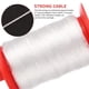 thumbnail image 4 of Wosthever Juego de cuerdas y rodillos para cometa de 150m, cable blanco para cometa, 27,5 kg, Cable para cometa con rodamiento, carrete para Ropa Deportiva, Zapatos Rojo, 4 of 6