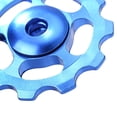 thumbnail image 2 of Ciclismo Rodillo de guía de rodamiento de cerámica para rueda jockey de cambio trasero MTB 11T (azul) Likrtyny  Para estrenar, 2 of 9