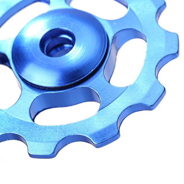 Rodillo de guía de cambio trasero 11T MTB Jockey Wheel rodamiento de cerámica azul JShteea Accesorios para bicicletas