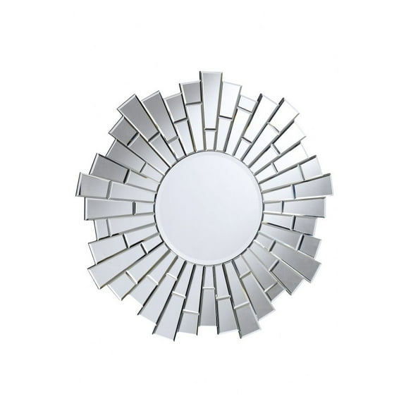 Elegant Lighting Modern 32" Round Decorative Mirror
