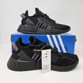 thumbnail image 2 of Men's Adi - das NMD_R1 V2 Boost Shoe / Black Blue Magenta / IE7279 / Multiple Sizes, 2 of 5