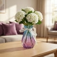 thumbnail image 4 of Unique Bargains Glass Vase for Flowers Nordic Decorative Violet 3.5"L x 3.5"W x 5.9"H, 4 of 5