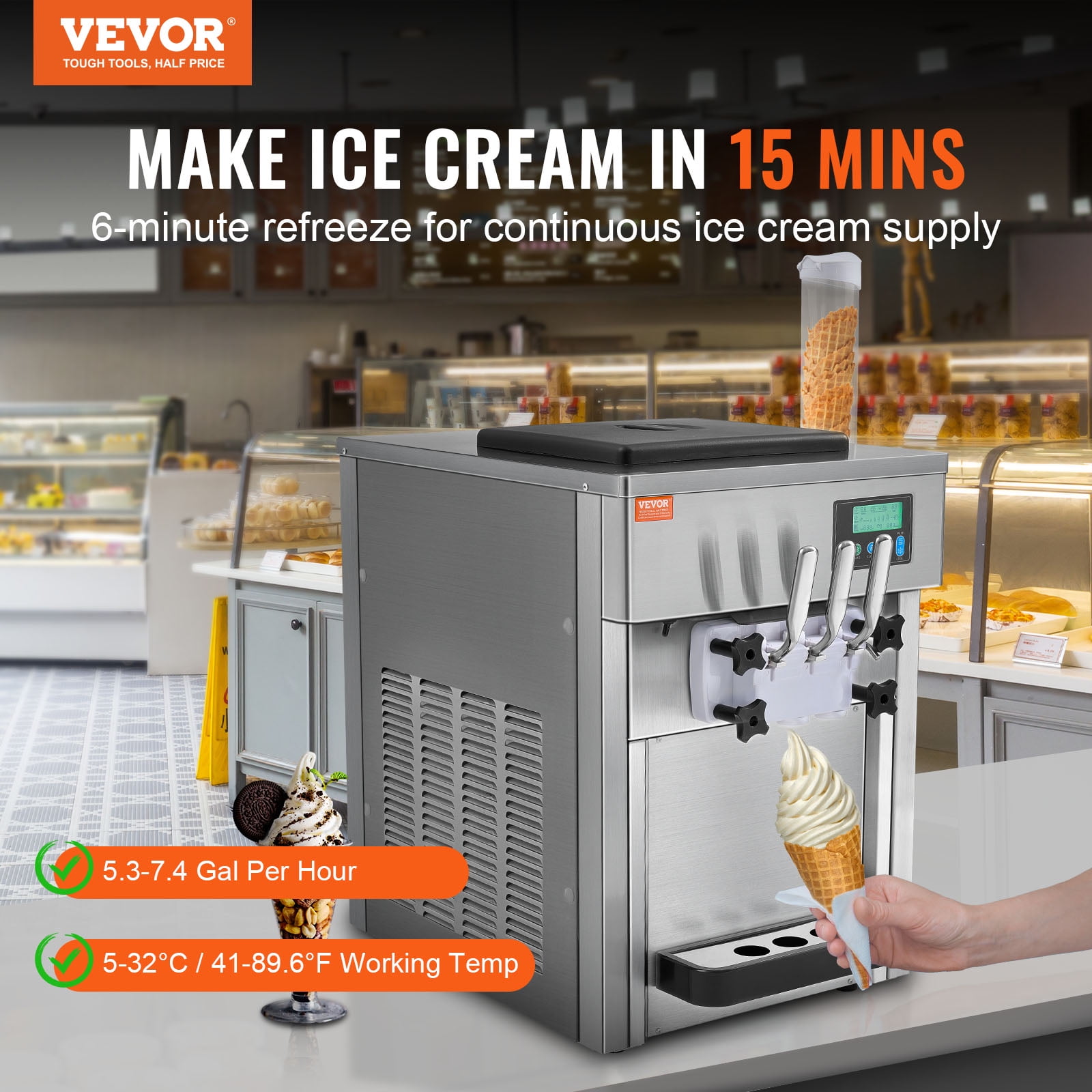 Best commercial soft serve ice cream machine hotsell