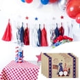 thumbnail image 1 of Herramientas y mejoras para el hogar Día de la Independencia Mantel individual Decoración de cocina para el hogar con tapetes de comedor Un mantel individual, 1 of 5