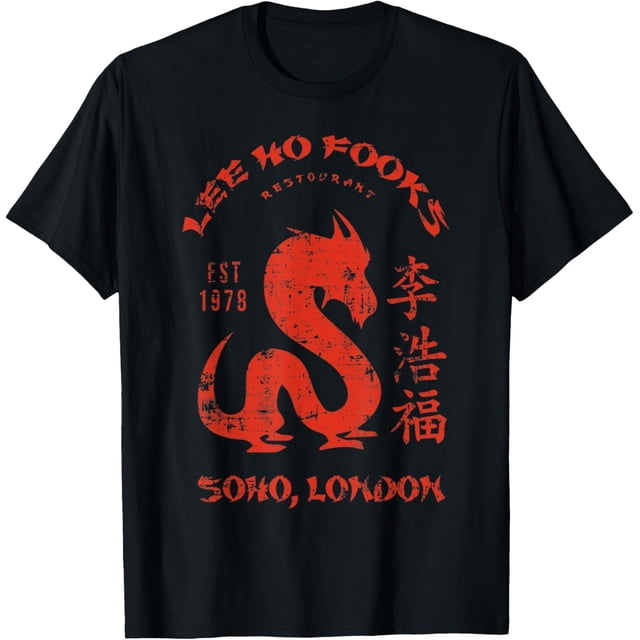Camiseta retro vintage Lee Ho Fooks para restaurante chino