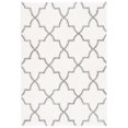 thumbnail image 2 of SAFAVIEH Tahoe Malcolm Quatrefoil Shag Area Rug, 5' x 7', White/Grey, 2 of 5