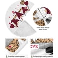 thumbnail image 2 of GZHJMY Valentine's Day Tree Skirt Home Decoration Large Round Love Hearts Christmas Tree Skirt for Holiday Party Home Christmas Day Ornaments 36", 2 of 6