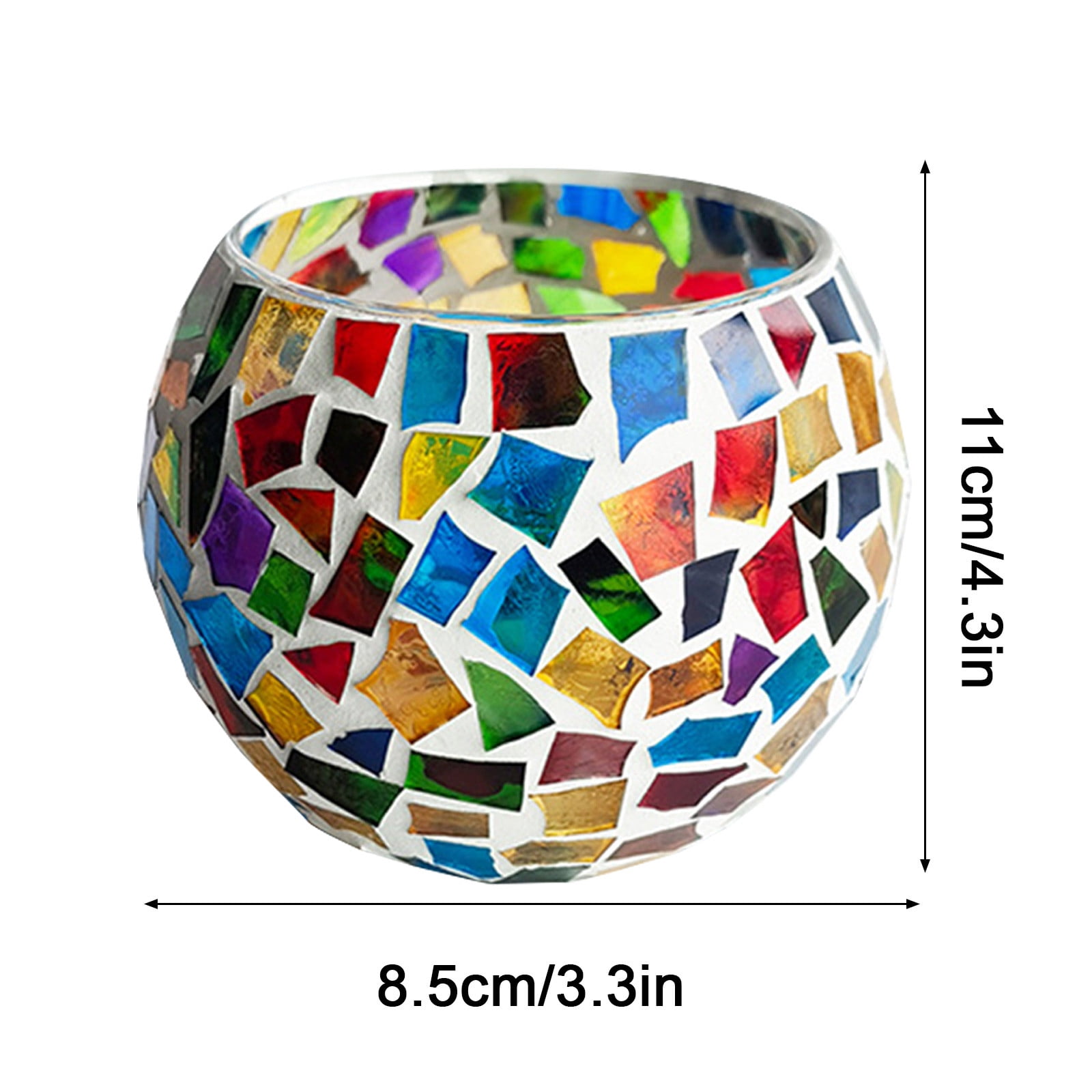 FORMIZON Kit Fai da Te Lanterna Fata Kit di Luci Notturne a Mosaico