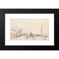 thumbnail image 2 of Rembrandt van Rijn 14x10 Black Modern Framed Museum Art Print Titled - Six's Bridge (1645), 2 of 5
