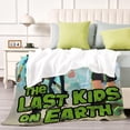 thumbnail image 4 of Blanket The Last Kids on Earth for Boys Girls Lightweight Kids Throw Blanket Cute Soft Blankets Flannel Plush Blankets Gifts 30x40in, 4 of 7