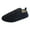 Dark Blue, variant on Women's Teddy Closed Back Indoor Slipper Closed Toe Simple Solid Warm House Shoes