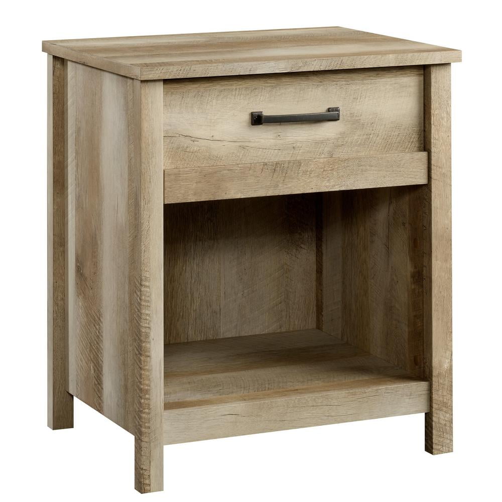 Sauder Cannery Bridge Nightstand, Lintel Oak Finish