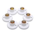 thumbnail image 3 of 6pcs E27 Edison Screw Cap Socket Ceiling Light Bulb Holder Fixing Base Stand Shytmv-Useful, 3 of 5