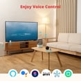 thumbnail image 4 of SwitchBot Hub Mini Télécommande Intelligente - Blaster IR, Relie SwitchBot au Wi-Fi (Prend en Charge 2,4 GHz), Contrôle la Télé, Climatiseur, Compatible avec Alexa,, 4 of 7