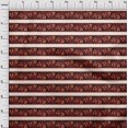 thumbnail image 3 of oneOone Polyester Lycra Black Fabric Leaves & Floral Block Craft Projects Decor Fabric Printed By The Yard 56 Inch Wide, 3 of 4