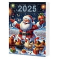 thumbnail image 2 of Diceymbol 2025 Christmas Countdown Calendar Cute Acrylic Hanging Ornament Advent Calendar with Panda Design for Holiday Home Decor and Family Gifts, 2 of 8