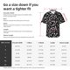 thumbnail image 5 of Fotbe Black White Leaves Camisa Hawaiana para Hombre Unisex – Camisa Casual de Verano con Botones de Manga Corta de Algodón y Lino,XX-Large, 5 of 7