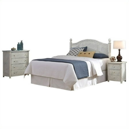 home styles marco island bedroom set in weather-worn rubbed white