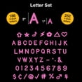 thumbnail image 2 of A-Frame Letter Board Pink Letter Set, 2 of 5