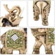 thumbnail image 5 of Escultura de Elefante de la Suerte Coleccionable Estatua de Elefante Maravillosa Riqueza Figura para decoración del hogar y Regalo, L, 1 Ecomeon no, 5 of 5
